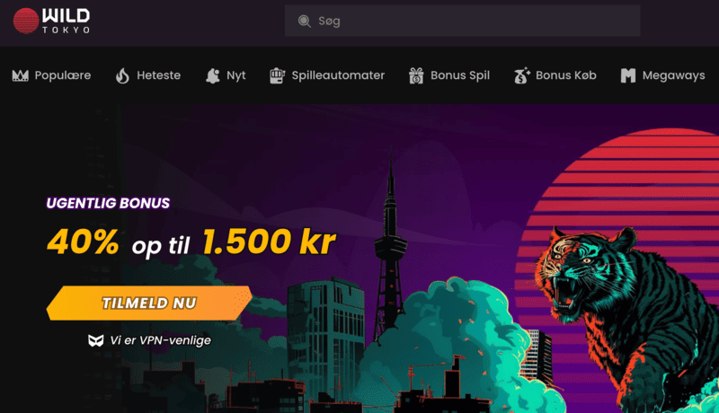 Wild Tokyo – udenlandsk casino med VIP-program
